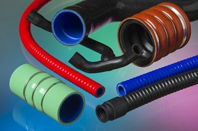 Reinforced Silicone Rubber Mouldings and Tube